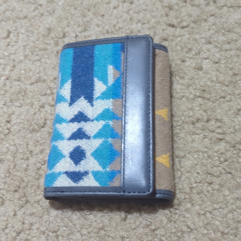 Pendleton wool folding wallet